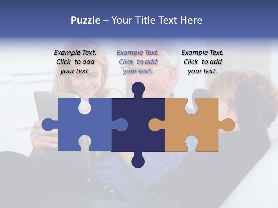 Generation Boy Tablet PowerPoint Template