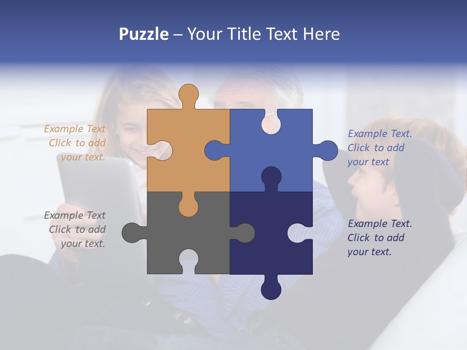 Generation Boy Tablet PowerPoint Template