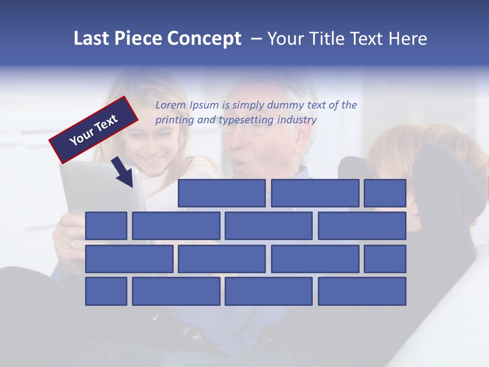 Generation Boy Tablet PowerPoint Template