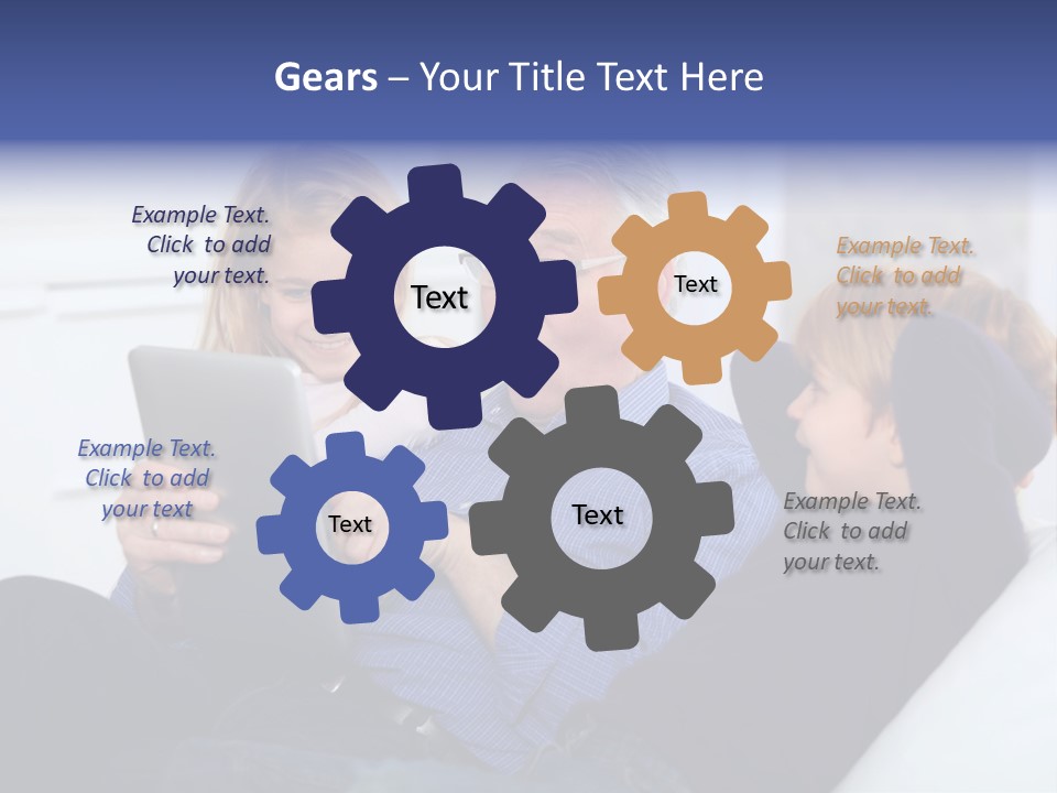 Generation Boy Tablet PowerPoint Template