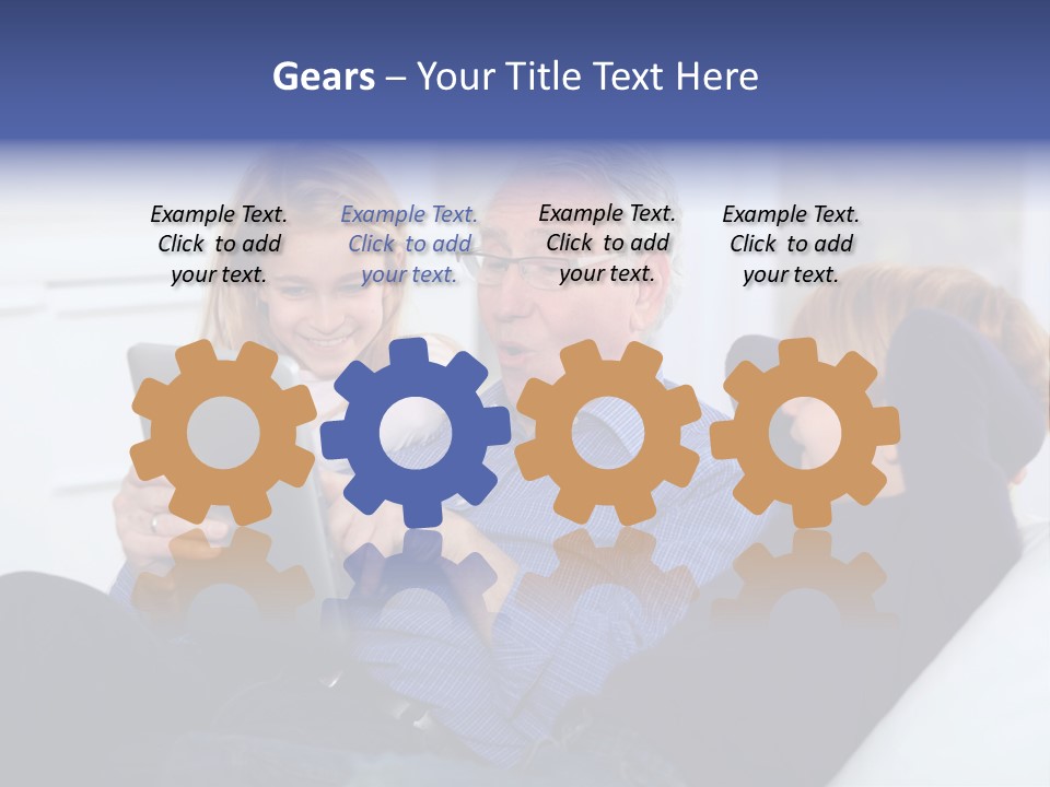 Generation Boy Tablet PowerPoint Template