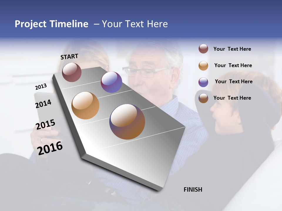 Generation Boy Tablet PowerPoint Template