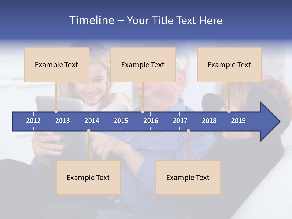 Generation Boy Tablet PowerPoint Template
