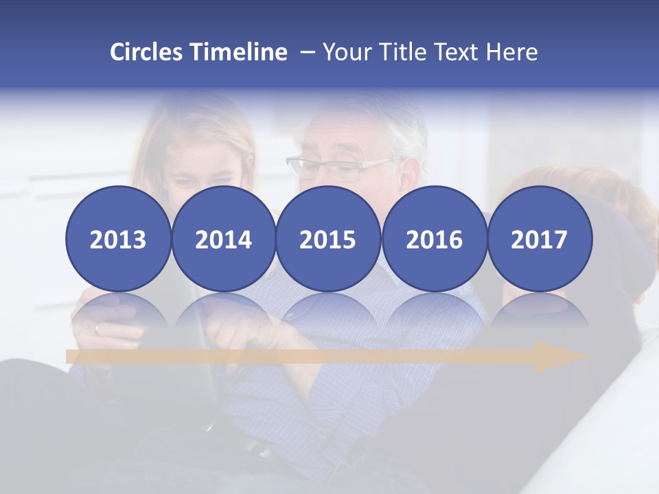 Generation Boy Tablet PowerPoint Template