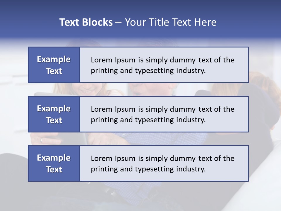 Generation Boy Tablet PowerPoint Template