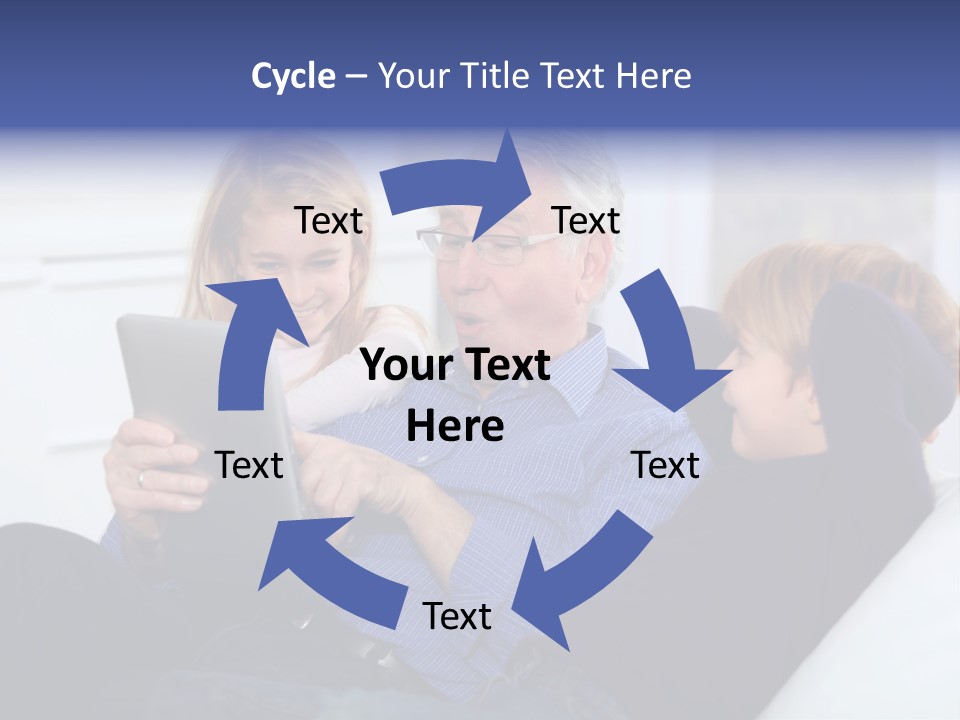 Generation Boy Tablet PowerPoint Template