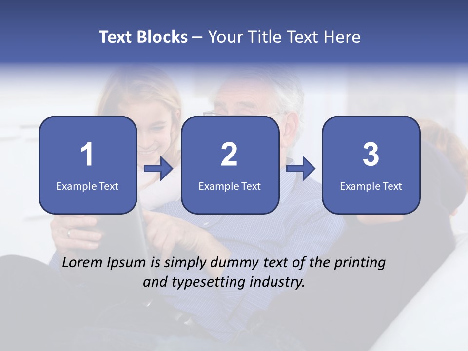 Generation Boy Tablet PowerPoint Template