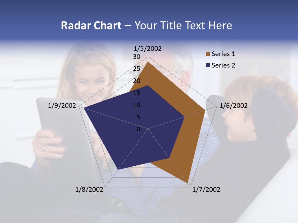 Generation Boy Tablet PowerPoint Template