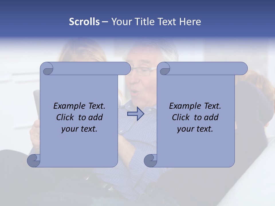 Generation Boy Tablet PowerPoint Template