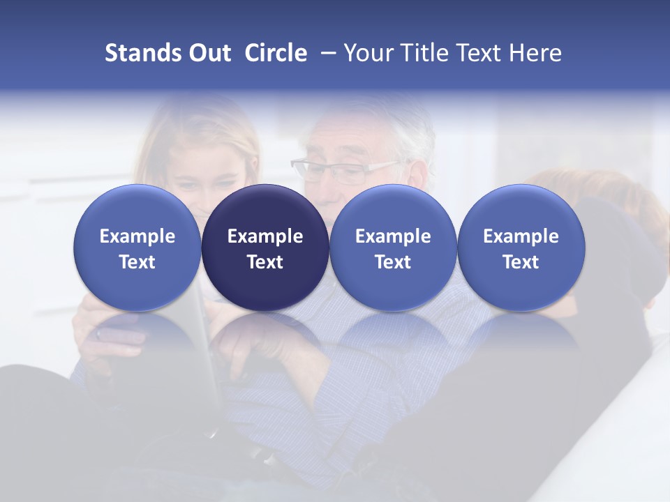 Generation Boy Tablet PowerPoint Template