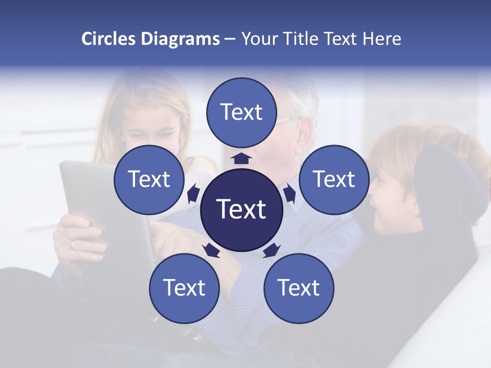 Generation Boy Tablet PowerPoint Template