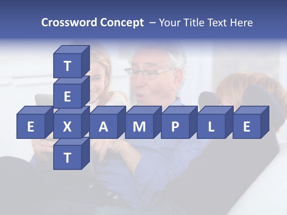 Generation Boy Tablet PowerPoint Template