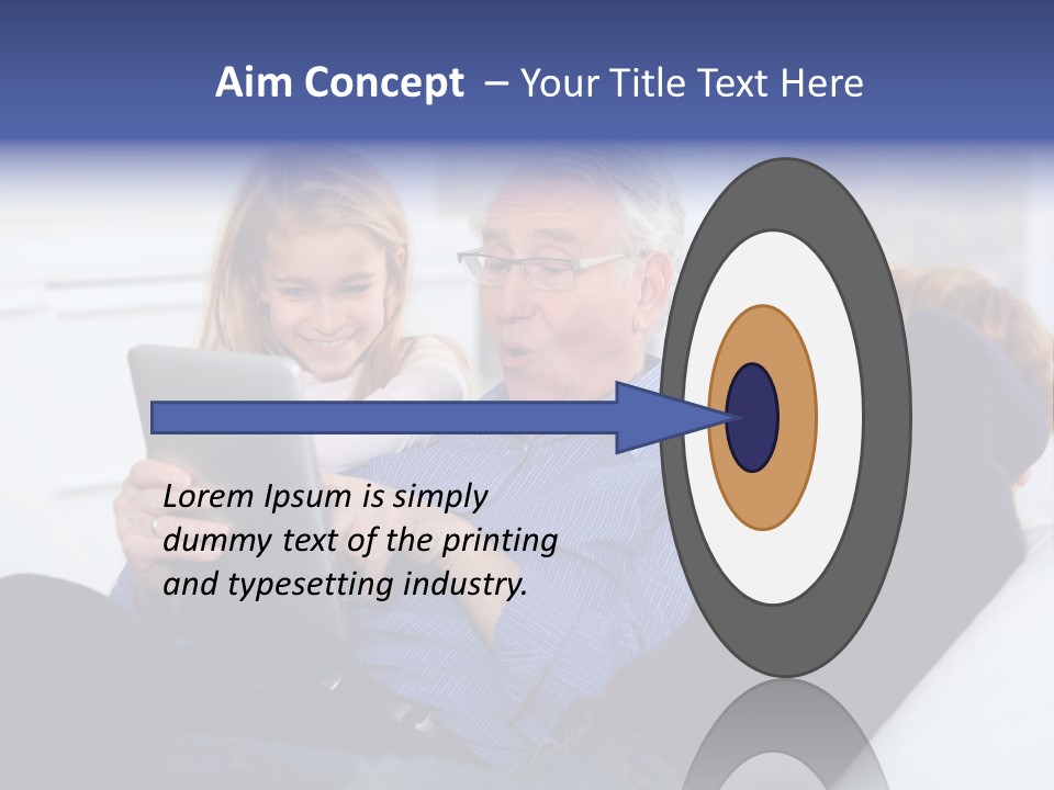 Generation Boy Tablet PowerPoint Template