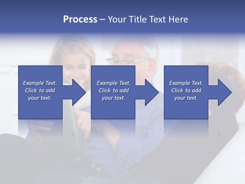 Generation Boy Tablet PowerPoint Template