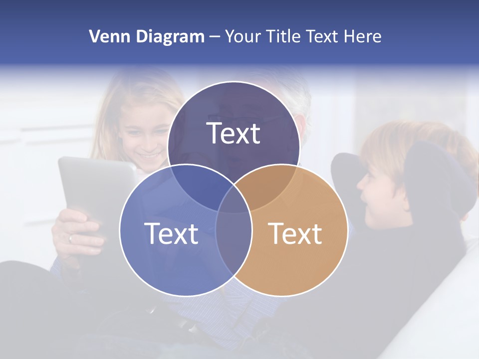 Generation Boy Tablet PowerPoint Template