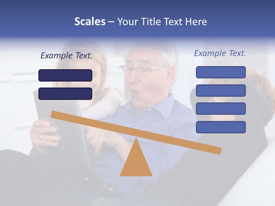 Generation Boy Tablet PowerPoint Template