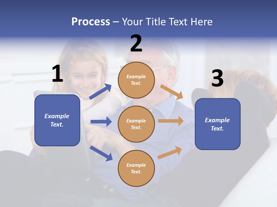 Generation Boy Tablet PowerPoint Template