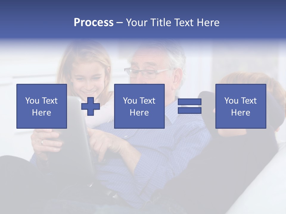 Generation Boy Tablet PowerPoint Template