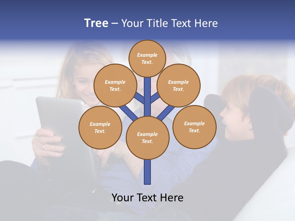 Generation Boy Tablet PowerPoint Template