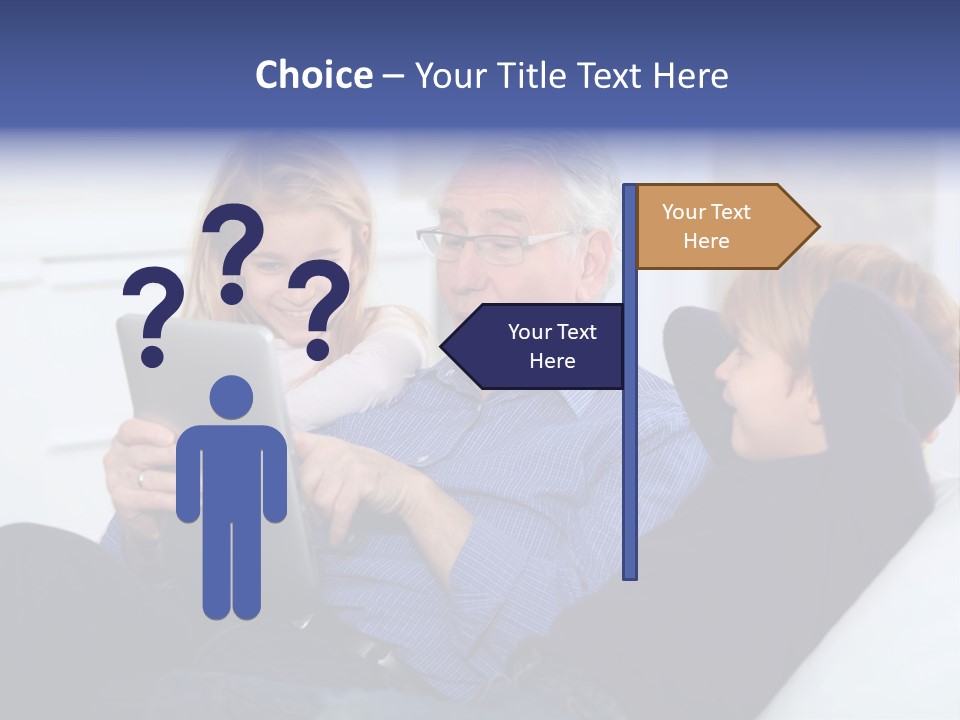 Generation Boy Tablet PowerPoint Template