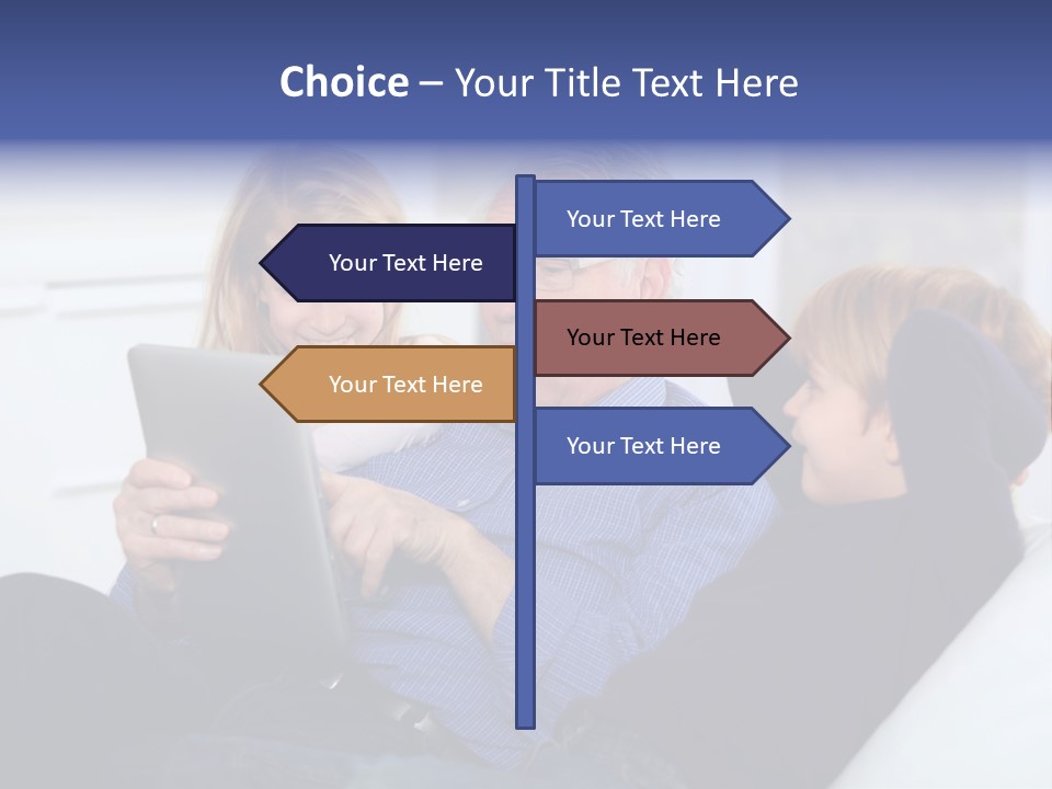 Generation Boy Tablet PowerPoint Template