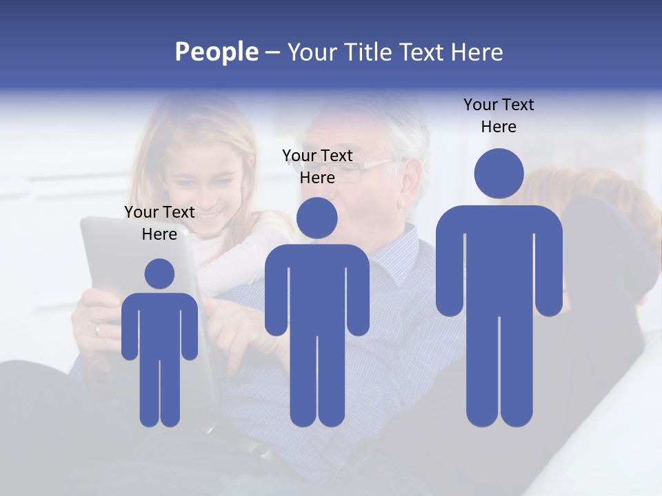 Generation Boy Tablet PowerPoint Template