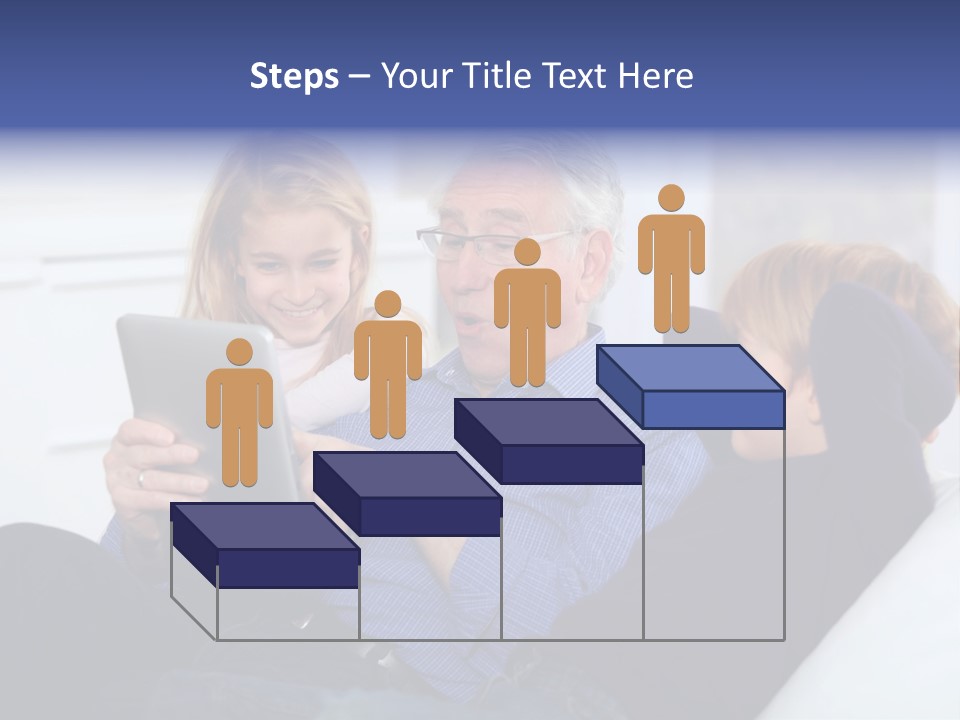 Generation Boy Tablet PowerPoint Template