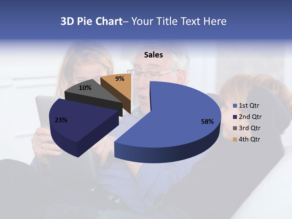 Generation Boy Tablet PowerPoint Template