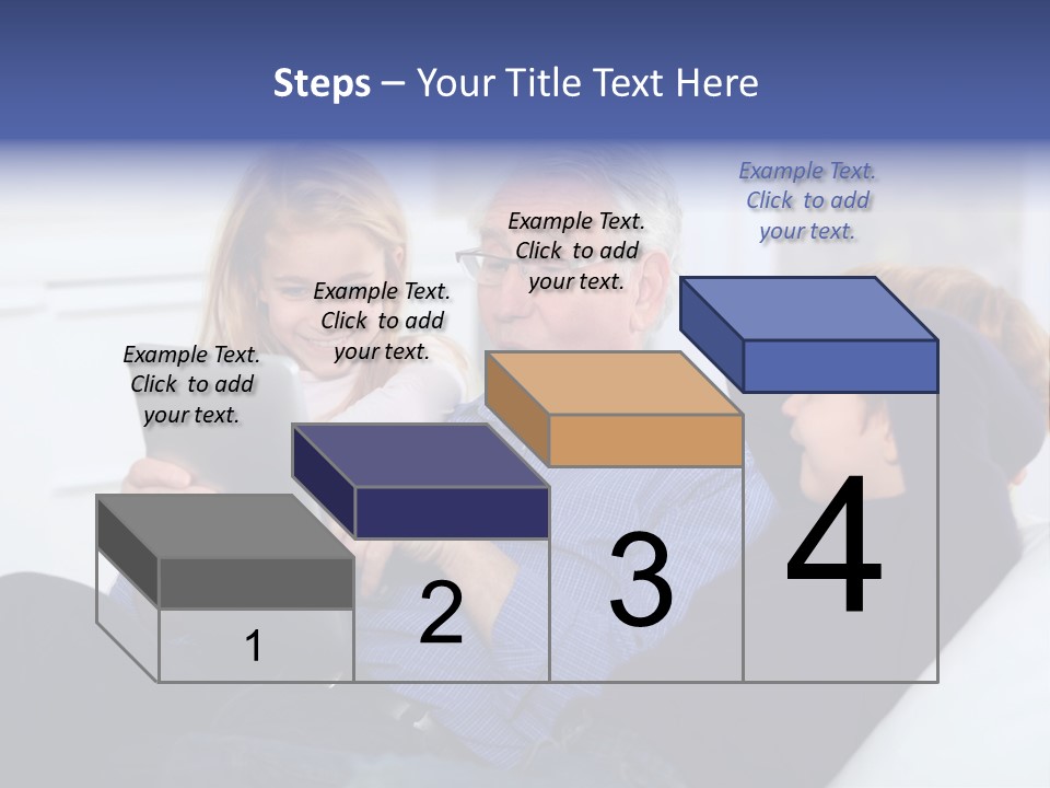 Generation Boy Tablet PowerPoint Template
