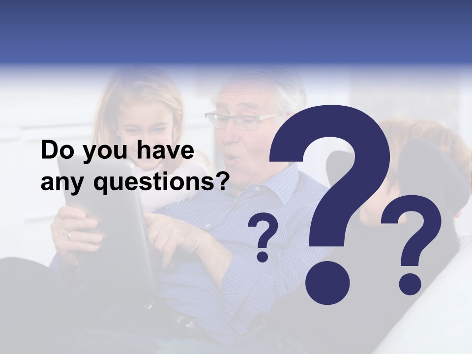 Generation Boy Tablet PowerPoint Template