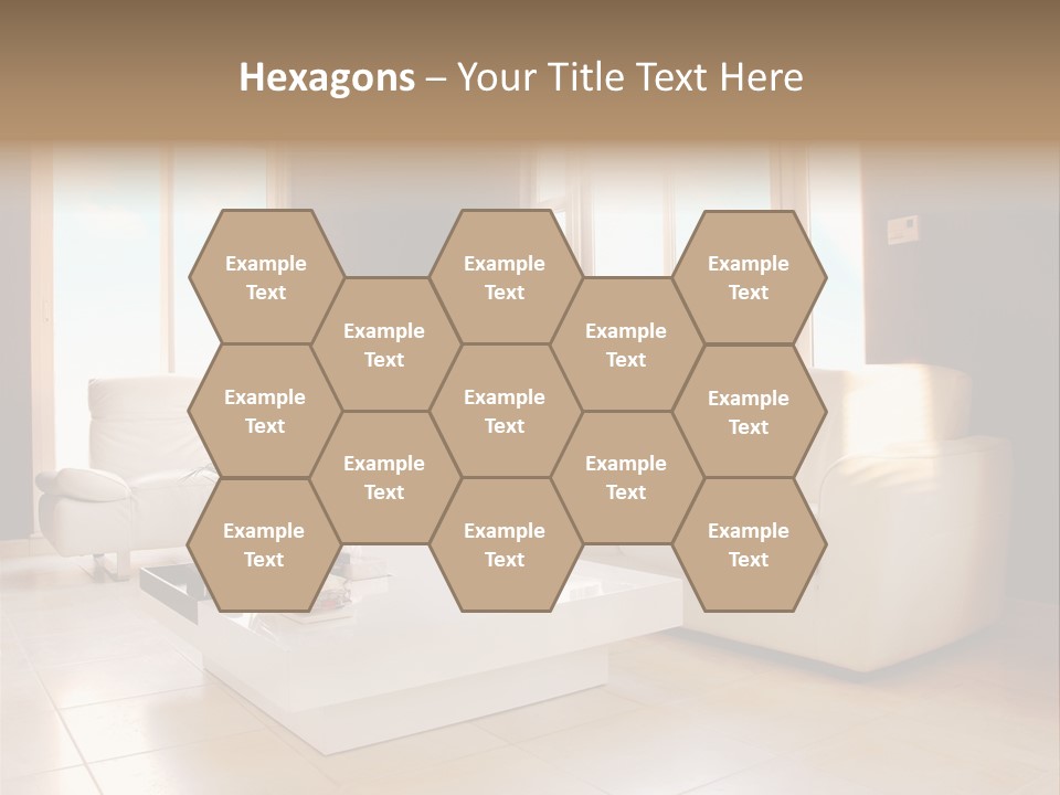 Stylish Home Image PowerPoint Template