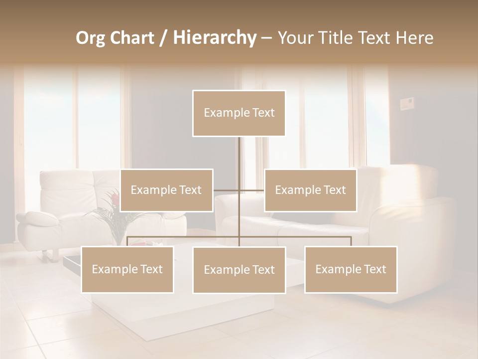 Stylish Home Image PowerPoint Template