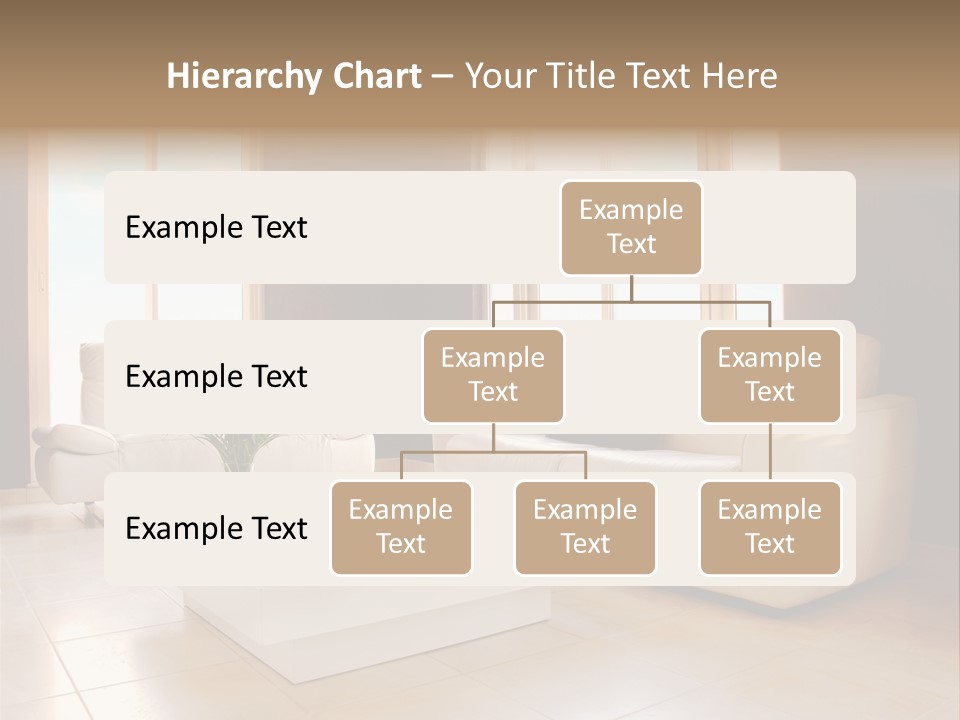 Stylish Home Image PowerPoint Template