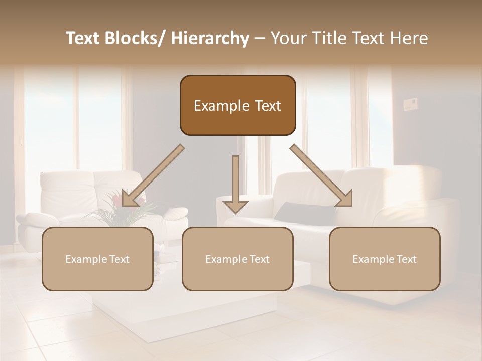 Stylish Home Image PowerPoint Template