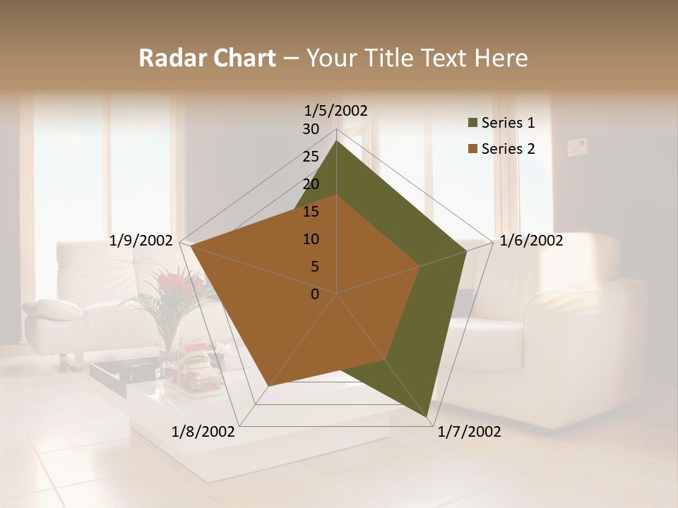 Stylish Home Image PowerPoint Template
