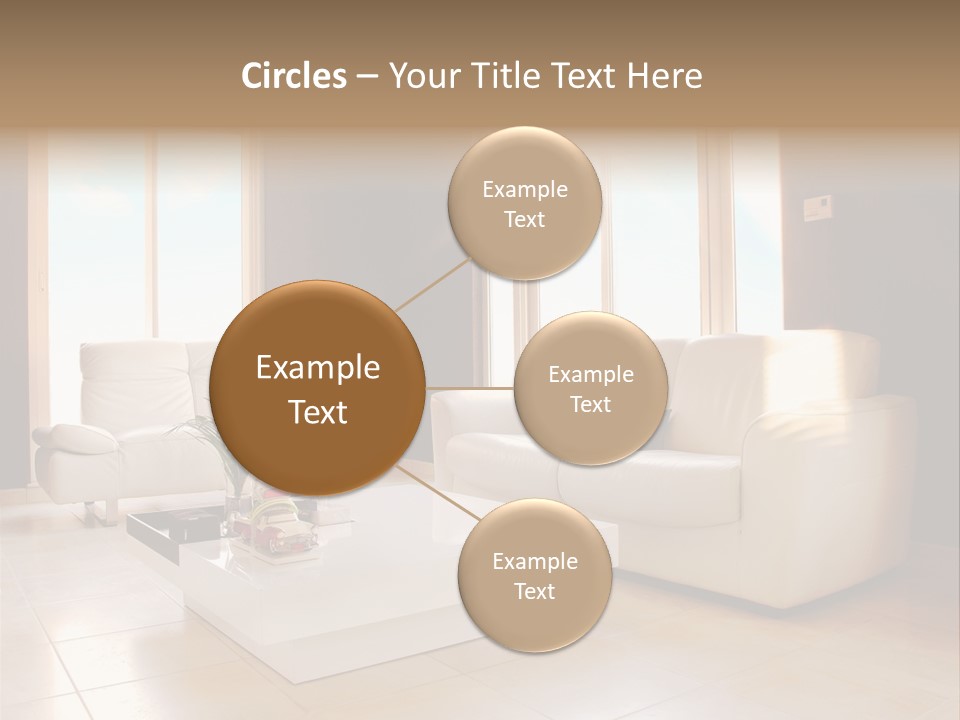 Stylish Home Image PowerPoint Template