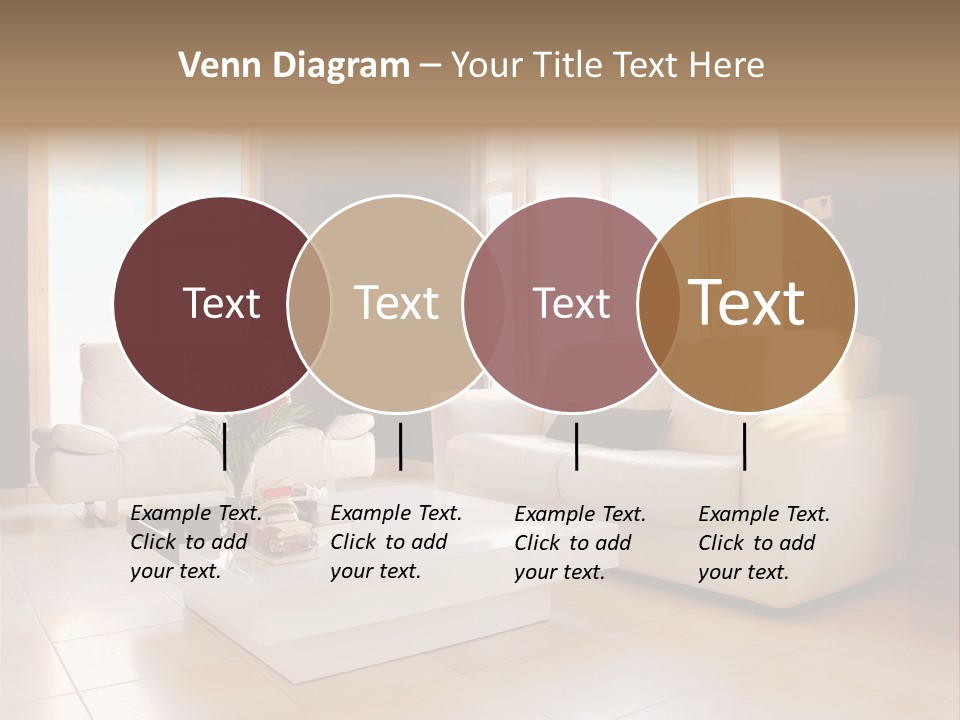 Stylish Home Image PowerPoint Template