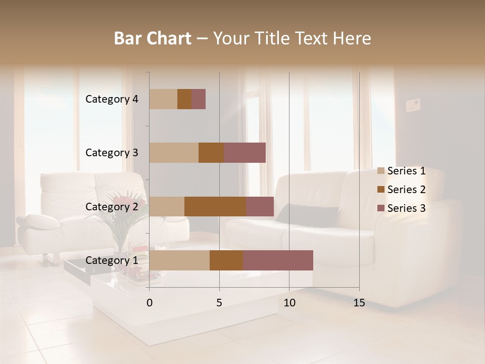 Stylish Home Image PowerPoint Template