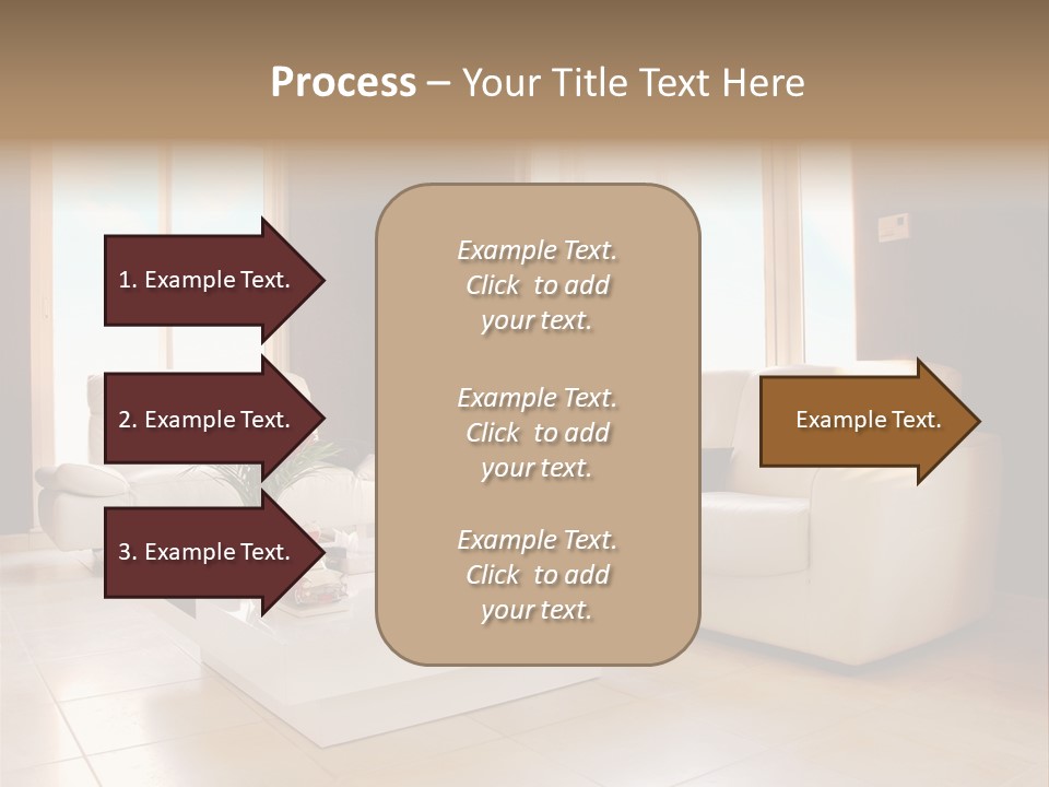 Stylish Home Image PowerPoint Template