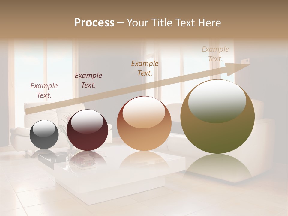 Stylish Home Image PowerPoint Template