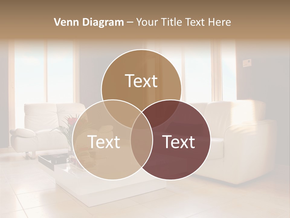 Stylish Home Image PowerPoint Template