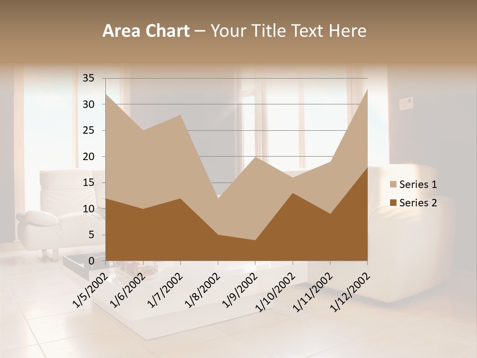 Stylish Home Image PowerPoint Template