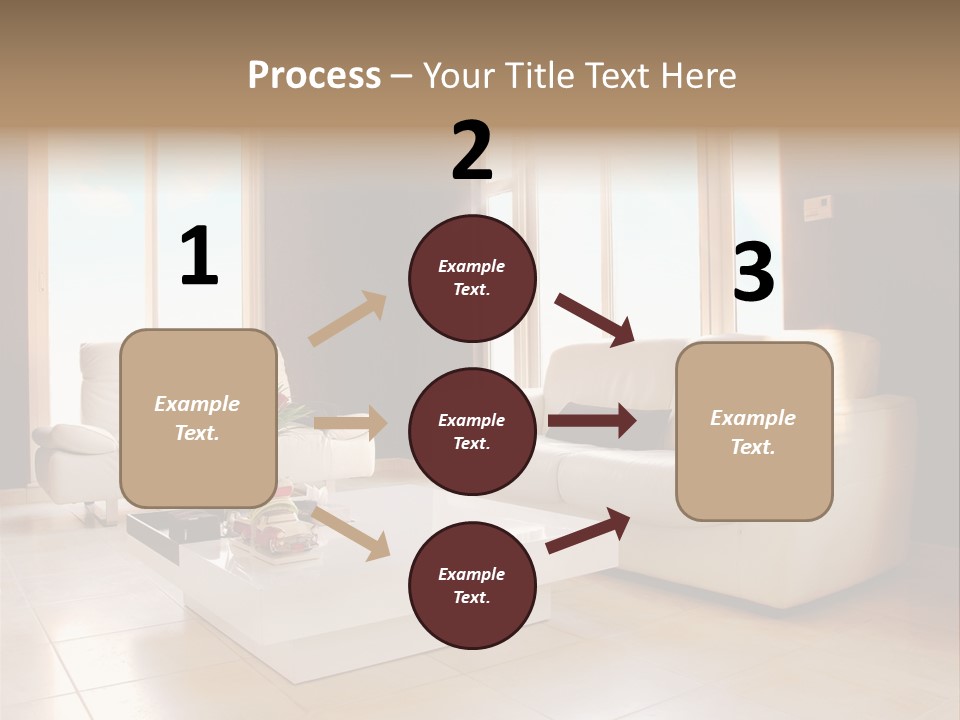 Stylish Home Image PowerPoint Template