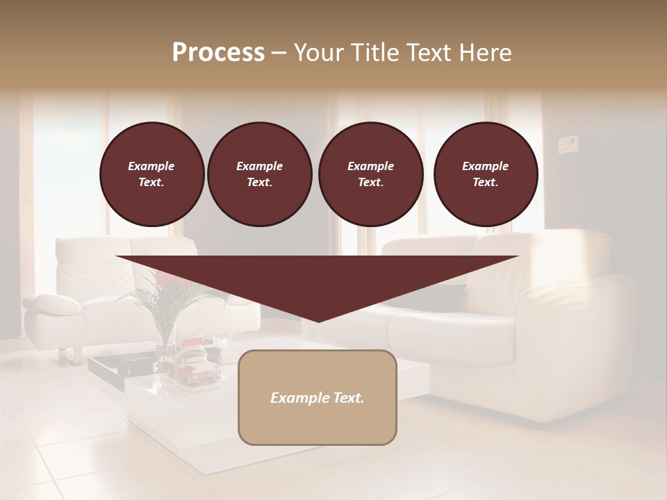 Stylish Home Image PowerPoint Template
