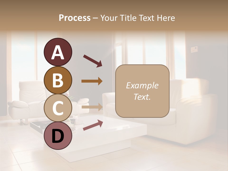 Stylish Home Image PowerPoint Template