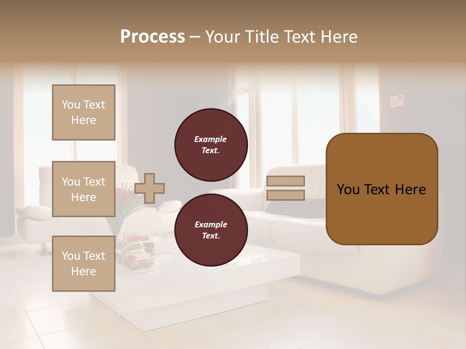 Stylish Home Image PowerPoint Template