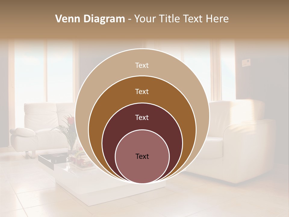 Stylish Home Image PowerPoint Template