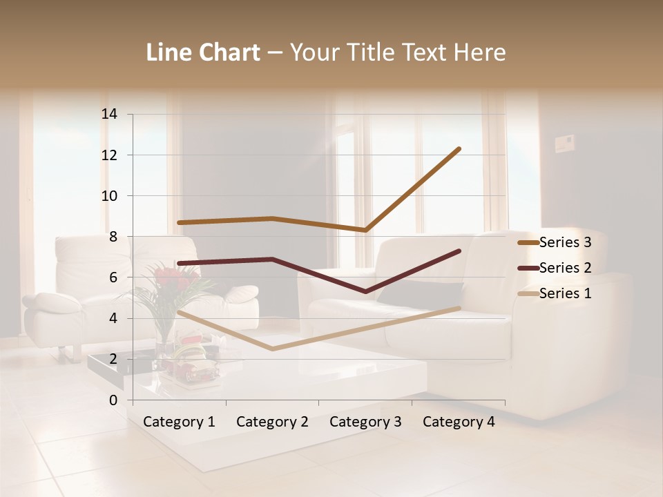 Stylish Home Image PowerPoint Template