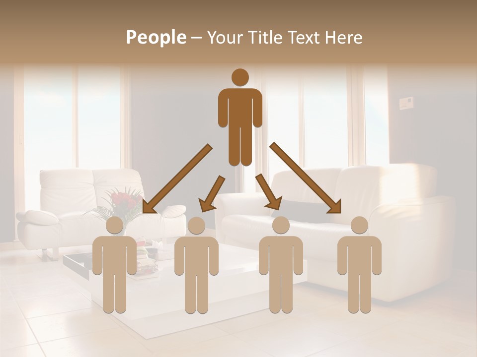 Stylish Home Image PowerPoint Template