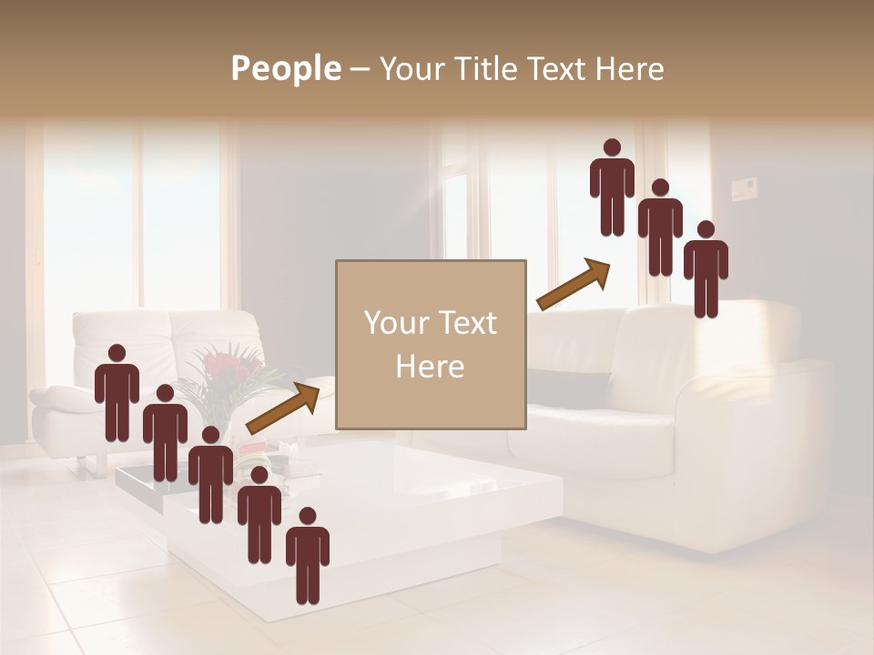 Stylish Home Image PowerPoint Template